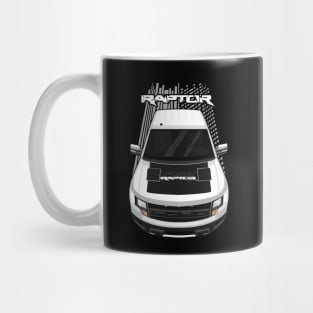 Ford F150 SVT Raptor 2010-2014 - White and Black Mug